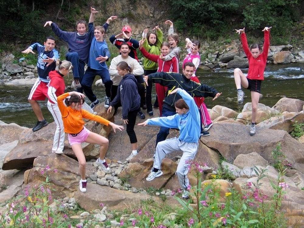 Sportowy obóz taneczny w górach